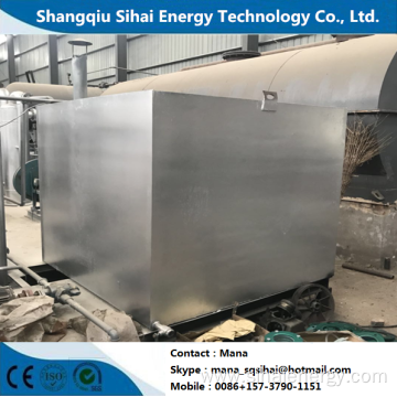 High performance pyrolysis machine for plastic